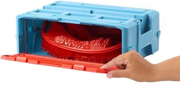 HOT WHEELS HKX40 Track Builder с гоночными аксессуарами для дробления льда