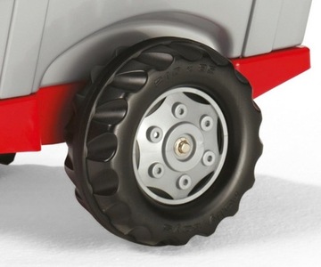 Rolly Toys 800261 Трактор Rolly Junior RT с прицепом, красный