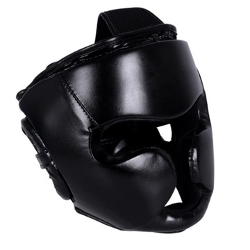 Nakrycie głowy bokserskie Grappling Lekkie Mma Czarne S