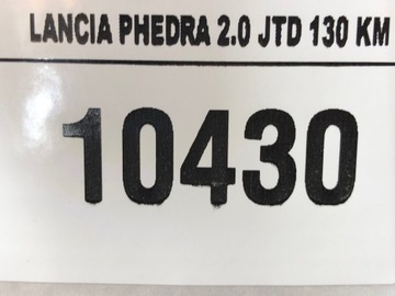 LANCIA PHEDRA DISPLEJ PŘÍSTROJOVÁ DESKA KONTROLA KRYT