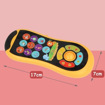 ИНТЕРАКТИВНЫЙ ПУЛЬТ ДИСТАНЦИОННОГО УПРАВЛЕНИЯ ТЕЛЕВИЗОРОМ С МУЗЫКОЙ, МУЗЫКАЛ ДЛЯ ДЕТЕЙ, LED ОБРАЗОВАТЕЛЬНАЯ ИГРУШКА