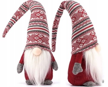 Skrzat Świąteczny Krasnal 50 cm Mario Gnom