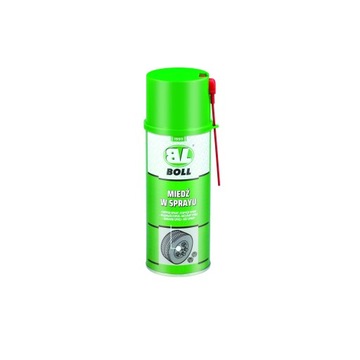 MIEDŻ W SPRAYU 400ML MIEDZIANY -40 +1100 C BOLL