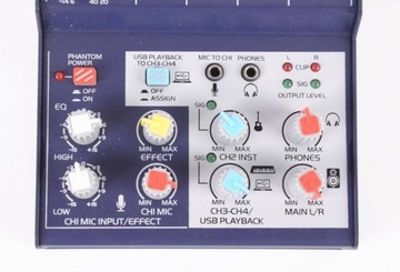 Микшер BST MX35USB PHANTOM с интерфейсом USB