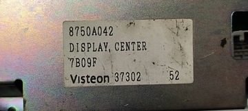 DISPLEJ PANEL 8750A042 MITSUBISHI PAJERO IV