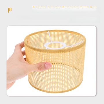 Плетеный абажур РЕТРО ДЕКОР БОХО ДЕКОР ЛАМПОЧКИ НОЧНАЯ ПОДСТАВКА