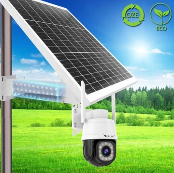 Kamera Z17 Pro ORLLO 4K 8MP SIM LTE 5xZOOM+PANEL SOLARNY+KARTA 128+zasilacz