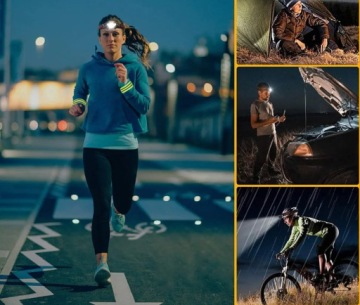 МОЩНАЯ СВЕТОДИОДНАЯ ФАРА ДЛЯ ГОЛОВНОЙ ФАРЫ, USB ДАТЧИК ДВИЖЕНИЯ, ВОДОНЕПРОНИЦАЕМАЯ