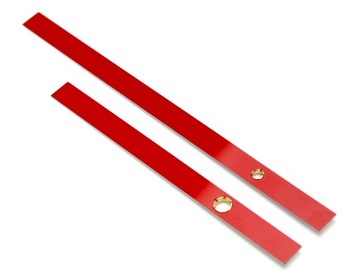 КРАСНЫЕ секундные стрелки для часов диаметром 117 мм.