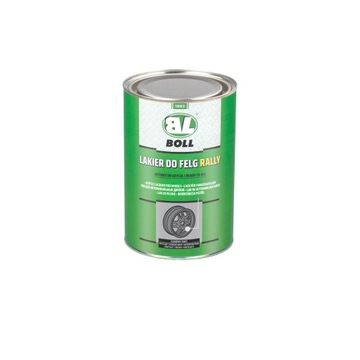 LAKIER AKRYLOWY DO FELG SAMOCHODOWYCH KOLOR CZARNY MAT 1000ml BOLL