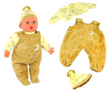 UBRANKO ŚPIOSZKI KAFTANIK CIUSZKI DLA LALKI 45 CM