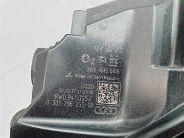 AUDI A4 RS4 B9 8W0 15R+ LEVÝ SVĚTLO PŘEDNÍ FULL LED MATRIX ORIG EU !!!