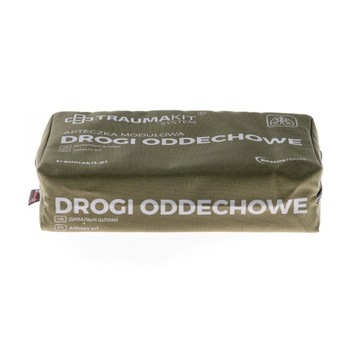 TRAUMA KIT Apteczka Modułowa (D) - Drogi Oddechowe (zielony)