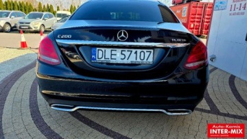 Mercedes Klasa C W205 Limuzyna 200 BlueTEC 136KM 2015 Mercedes-Benz Klasa C Zarejestrowany okazja 1.6 Diesel 136KM, zdjęcie 6