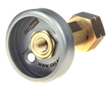GasBank Multi, DUO, Alugas - Dish adapter do tankowania LPG z zaworem
