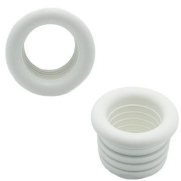 Uszczelka redukcyjna 32/25 wargowa biała TYCNER