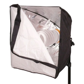 Комплект освещения CONTINUOUS 2 лампы 400 Вт 2 SOFTBOX 40x40 см 2 штатива