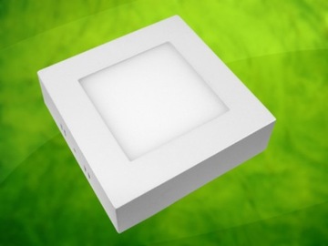 PANEL LED REKTUS 6W 230V BIAŁY CIEPŁY
