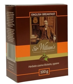 Sir Williams BREAKFAST English herbata LIŚĆ 100g