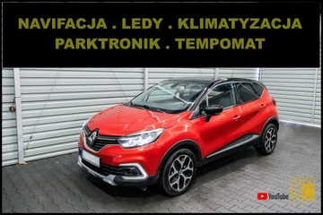 Renault Captur I Crossover 1.2 ENERGY TCe 118KM 2017 Renault Captur Navigacja + Klimatyzacja +