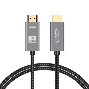 КАБЕЛЬ TECH-PROTECT ULTRABOOST HDMI 2.1 4K 120 Гц / 8K 60 Гц 100 СМ, ЧЕРНЫЙ
