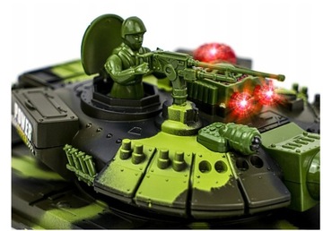 БОЛЬШОЙ ТАНК Дистанционно управляемый WAR TANK 9993 LED