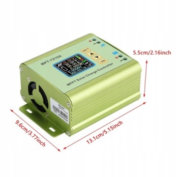 MPT-7210A СОЛНЕЧНЫЙ КОНТРОЛЛЕР ЗАРЯДА DC12-60V 20-600W 0-10A MPPT