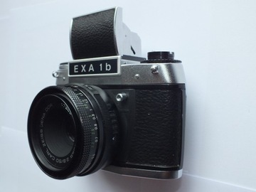 EXA 1b + Tessar 50 мм 1:2,8 Carl Zeiss Jena Pack.