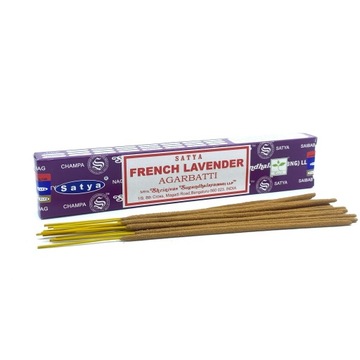 FRENCH LAVENDER - LAWENDA Kadzidełka SATYA 15g