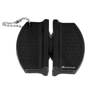 RĘCZNA MINI OSTRZAŁKA DO NOŻY KIESZONKOWA OSEŁKA MILITARNA KOSTKA JB-01BLK
