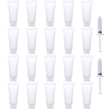 Wąż Pusta butelka Flex 20 ml Pojemniki wielokrotnego użytku