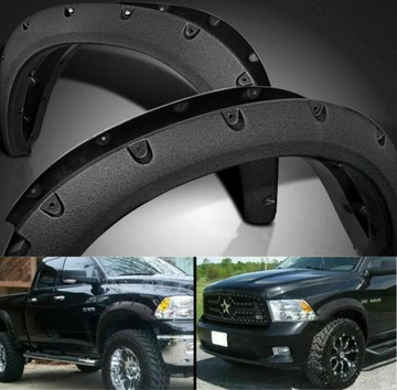 2009-2018 DODGE RAM POSZERZENIA BOCZNE LISTEWKI