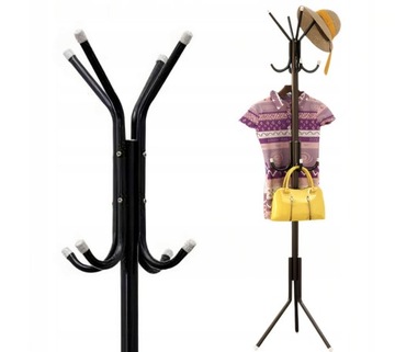 Виктор вешалка стоячая 175см черная