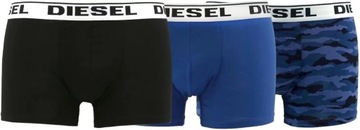 Diesel Men's 3 Pack - Boxer Trunk Kory Cotton Stretch