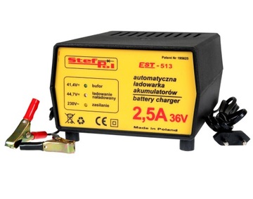 ŁADOWARKA AUTOMATYCZNA PROSTOWNIK EST-513 36V/2,5A