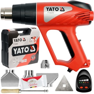 YATO OPALARKA 2000W 50~550°C AKCESOR LED YT-82292