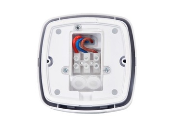 Czujnik Ruchu LED Sensor PIR Natynkowy IP65 Wodoszczelny Na Podczerwień