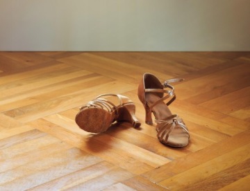 ТАНЦЕВАЛЬНАЯ ОБУВЬ ДЛЯ ЛАТИНО САЛЬСА 7 см - ИЗ ПОЛЬШИ