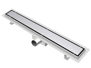 A4H ODPŁYW LINIOWY 70 cm 2w1 STAL I WYSOKA PRZEPUSTOWOŚĆ - NISKI MONTAŻ