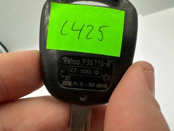 KLÍČ KLÍČEK OVLÁDAČ TOYOTA AVENSIS VALEO 736716A