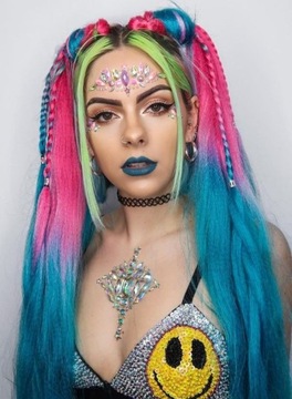 Синтетические волосы для цветных кос OMBRE