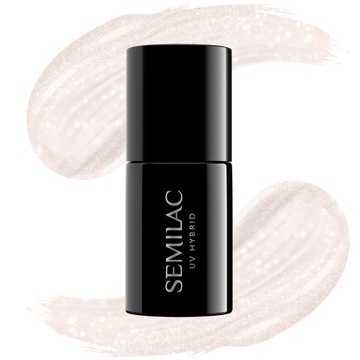 SEMILAC 236 Peach Pearl Lakier Hybrydowy 7ml
