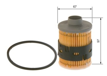 BOSCH 1 457 070 001 FILTR PALIVA