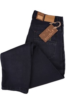 Прямые хлопковые ГРАФИТОВЫЕ БРЮКИ W33 L30, талия 82-86