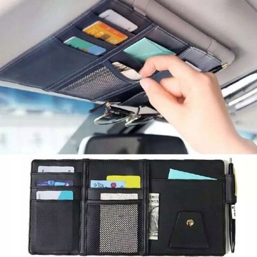 Beżowy 1Pc Auto Car wielofunkcyjna torba do przech