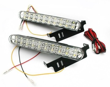 Światła LED do jazdy dziennej z kierunkowskazem
