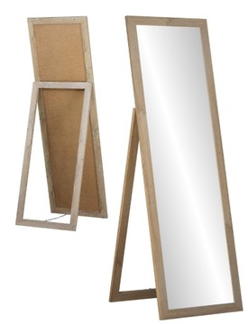 DUŻE lustro STOJĄCE rama PREMIUM 150x60 DĄB GRAND