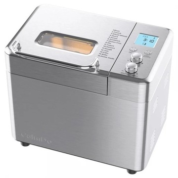 WYPIEKACZ MASZYNA DO PIECZENIA CHLEBA AUTOMAT 600W 15 PROGRAMÓW SREBRNY