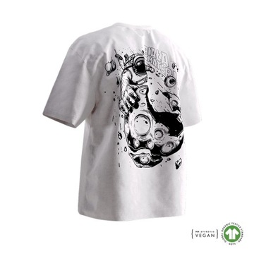 Koszulka Organic | rozm. XL | OFF WHITE | UNISEX | BIAŁA MATERIA