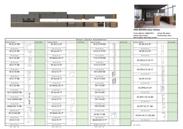ДЕШЕВАЯ СОВРЕМЕННАЯ КУХОННАЯ МЕБЕЛЬ VIGO 260 СМ
